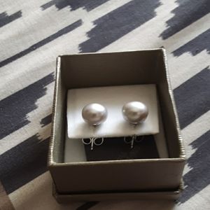 Honora  Perals gray Earrings